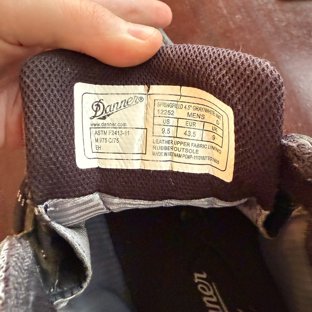 Danner Gray Rugged Hiking Boots - Picture 3 of 6